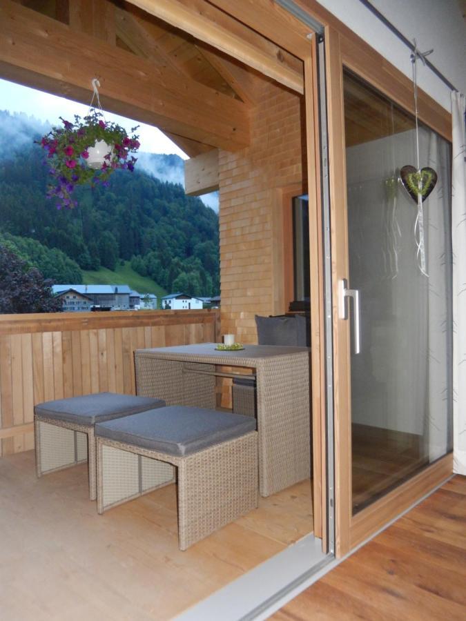 Haus Bergquell Apartment Au (Vorarlberg) ภายนอก รูปภาพ