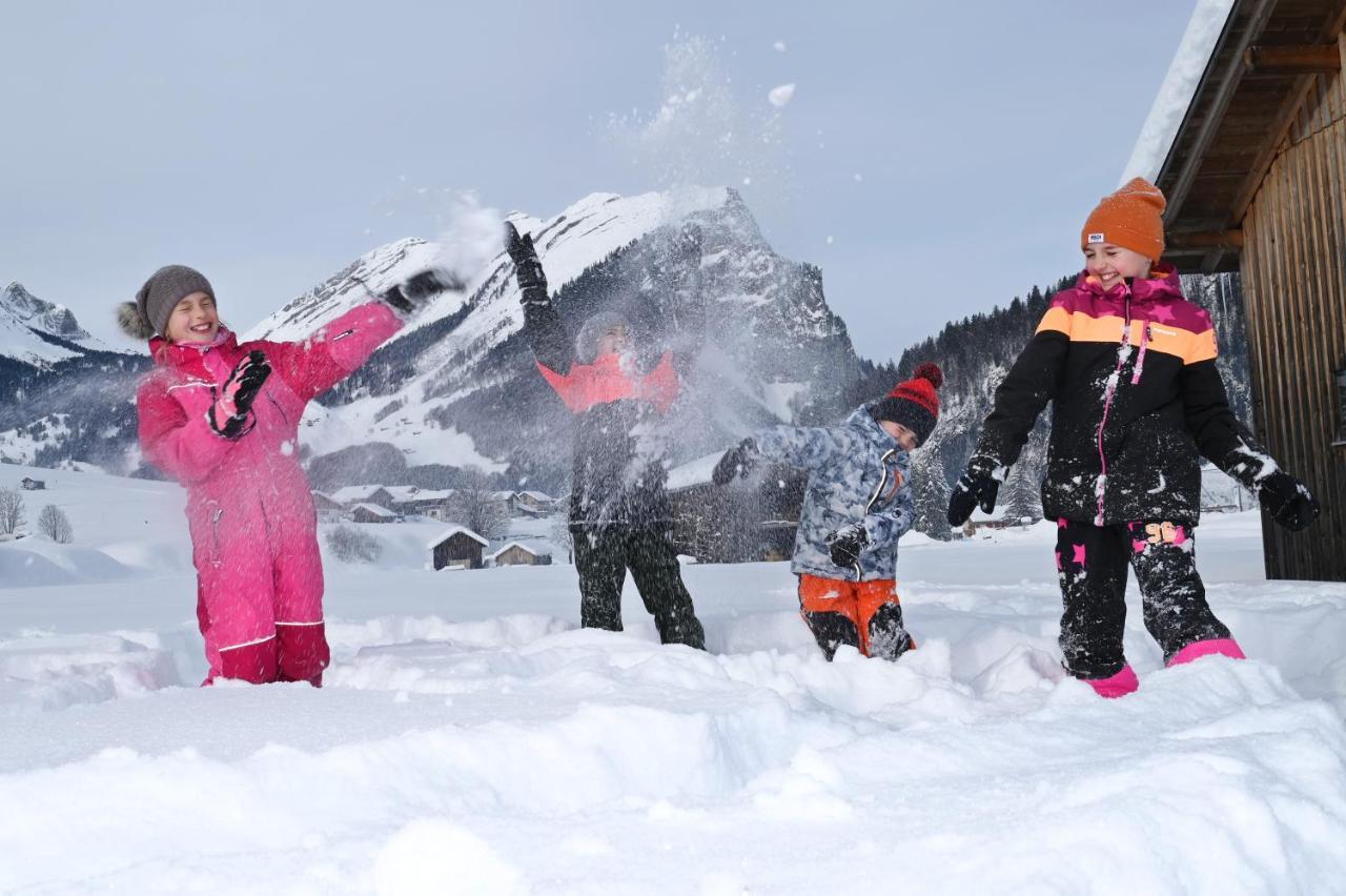 Haus Bergquell Apartment Au (Vorarlberg) ภายนอก รูปภาพ