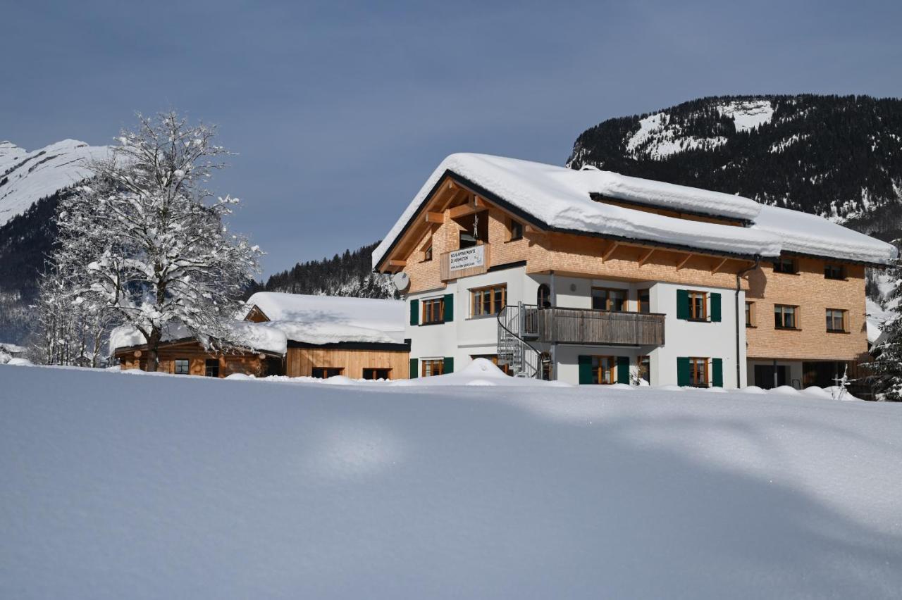 Haus Bergquell Apartment Au (Vorarlberg) ภายนอก รูปภาพ